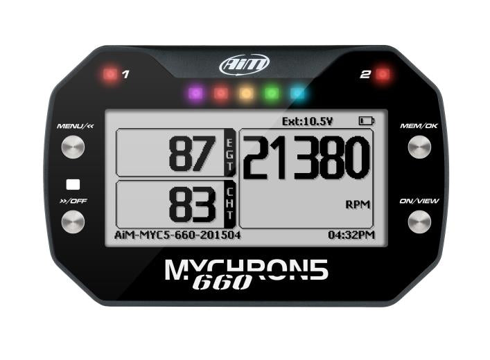 AiM MyChron5 660 Dragster Data Logger