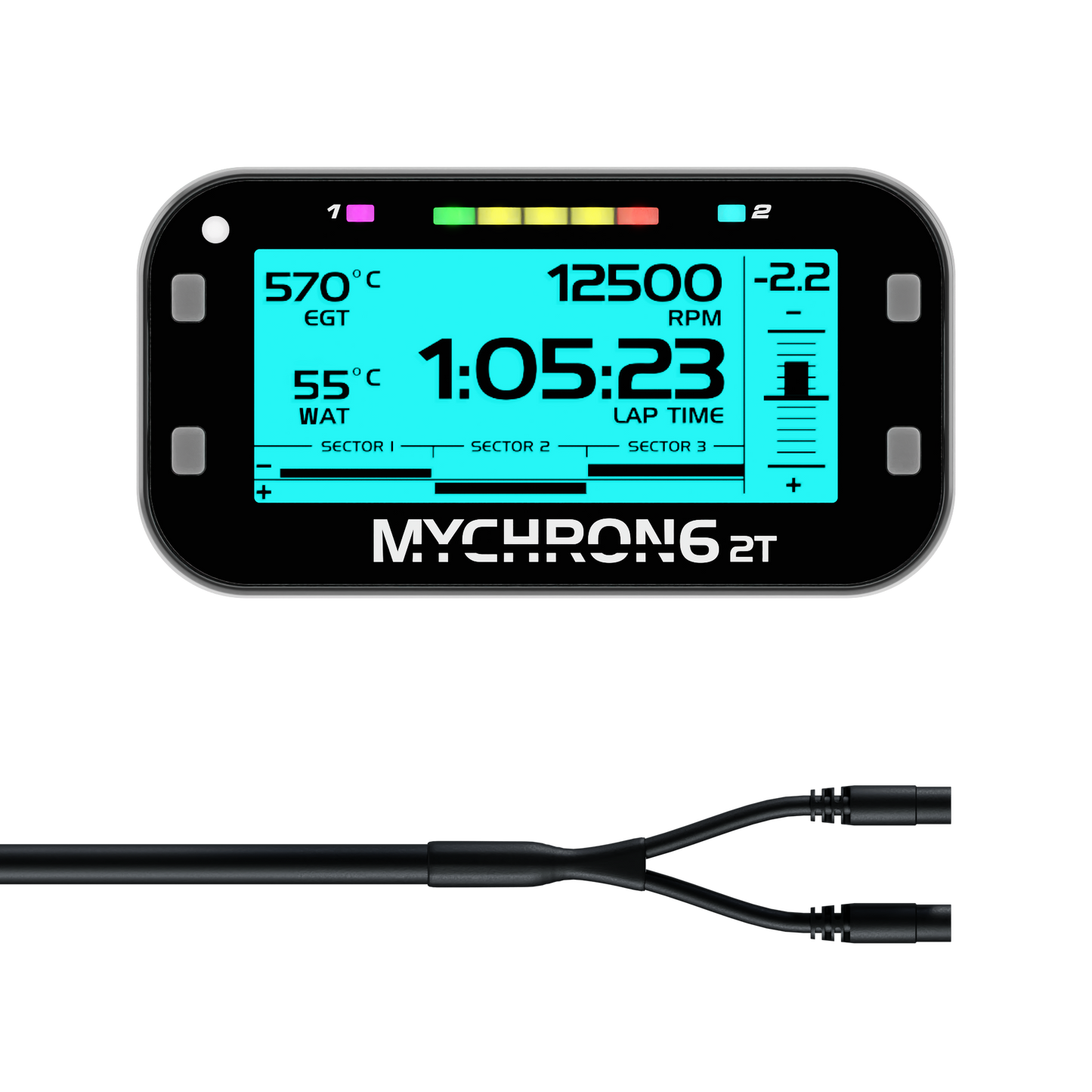 MyChron 6 2T x2 Water Temperature Sensor Inputs