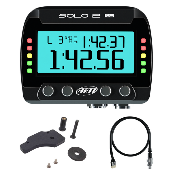 Yamaha YZF-R1, R1M & YZF-R6 AiM Solo 2 DL Plug & Play Lap Timer Kit |  AimShop.com